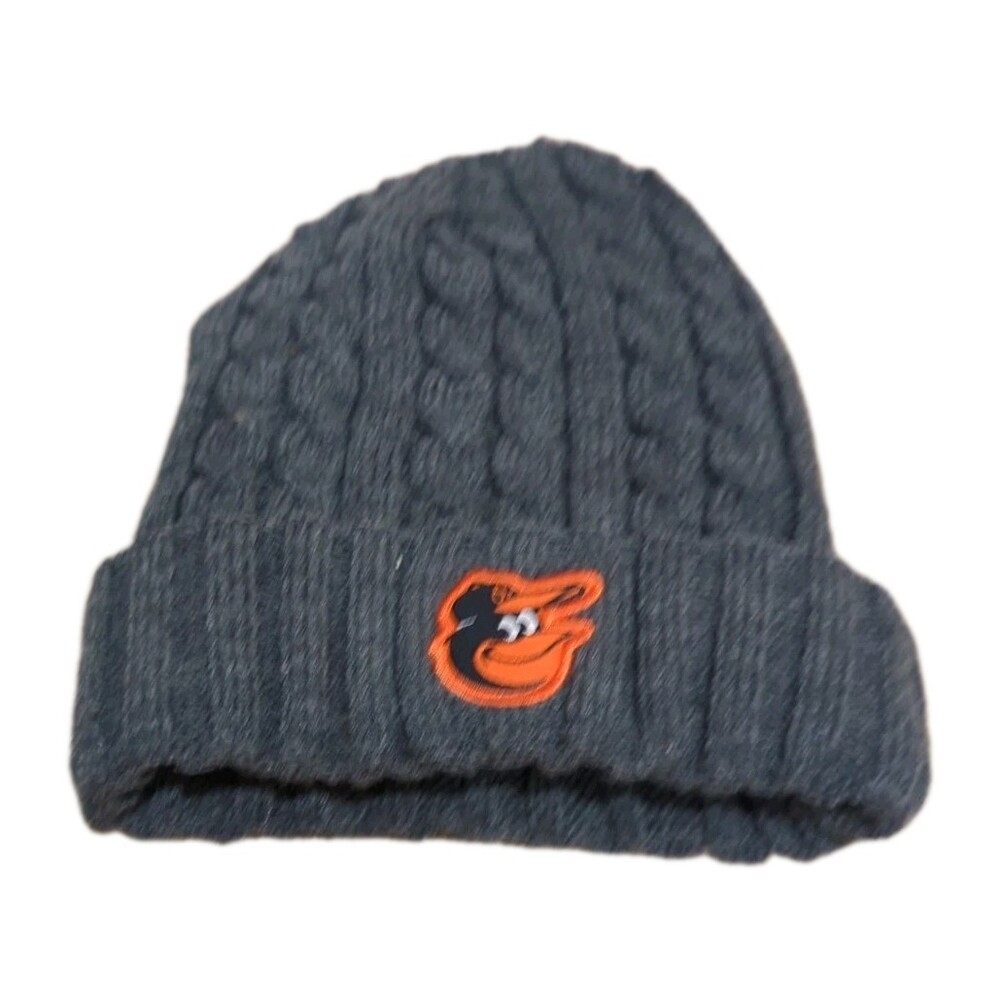 Orioles Cable Knit Hat Beanie Baltimore